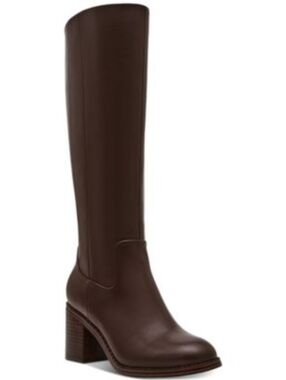 DV Dolce Vita Ullah Wide Calf Block Heel Dress Boots